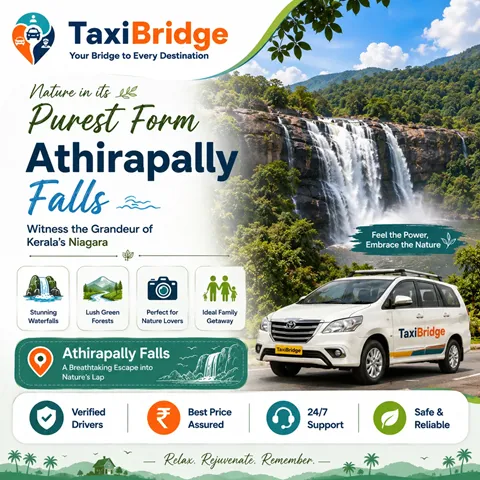 Athirapally Falls taxi destination